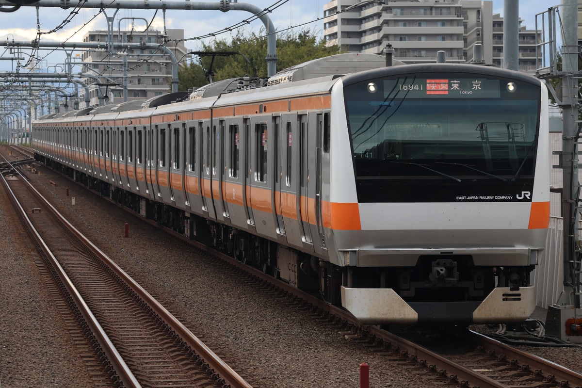 JR東日本 豊田車両センター本区 e233系 トタT41編成