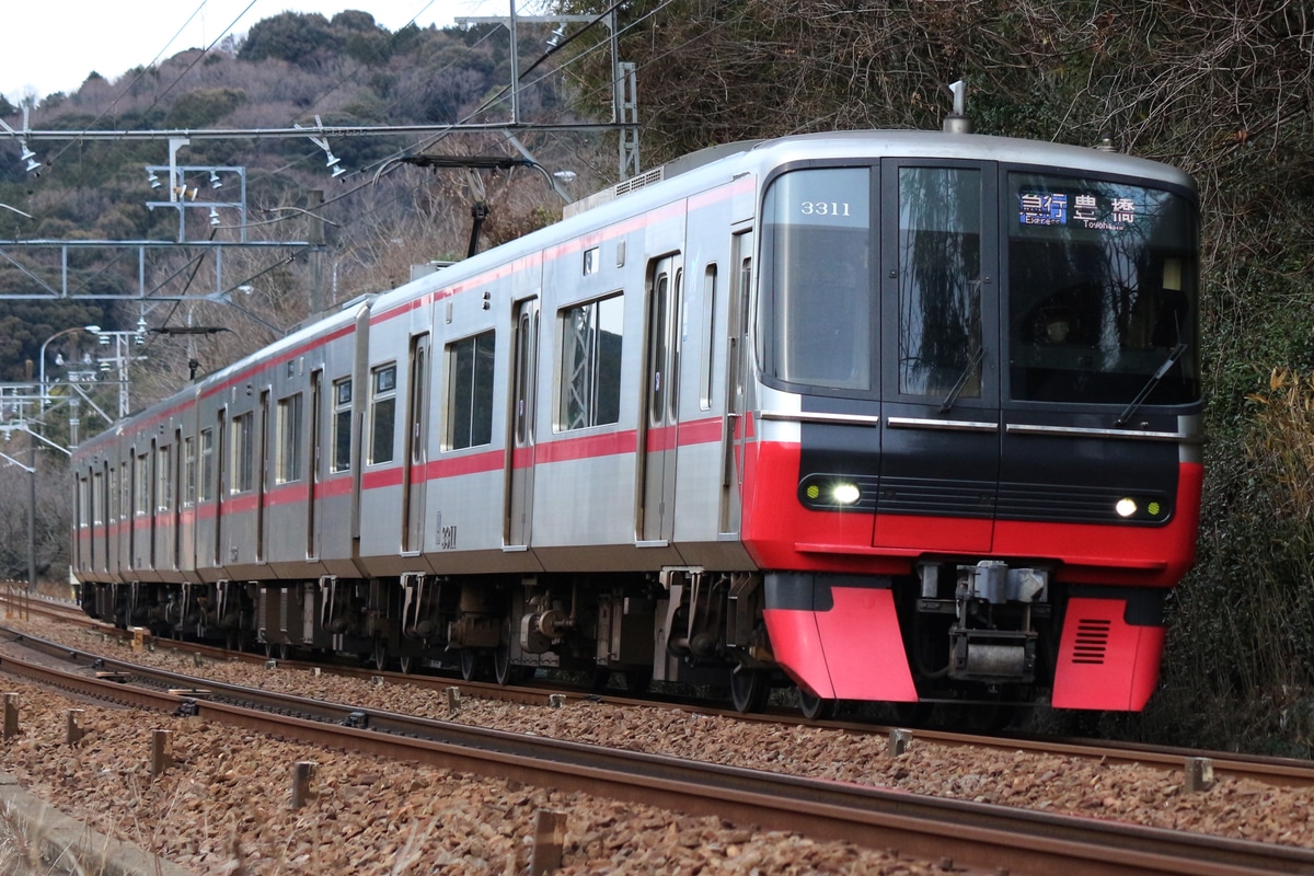 名古屋鉄道 舞木検査場 3300系 3311F