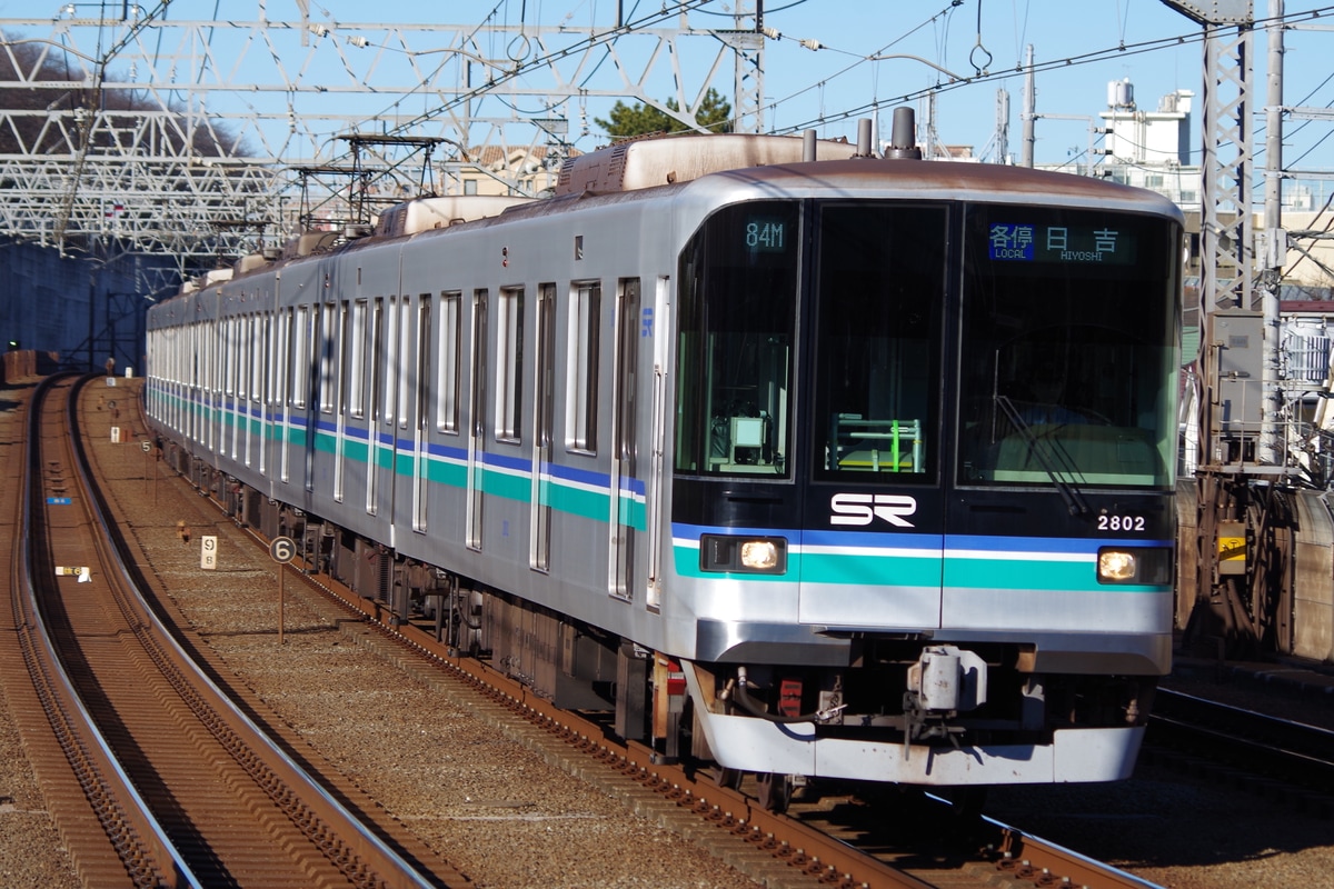 埼玉高速鉄道 浦和美園車両基地 2000系 2102編成