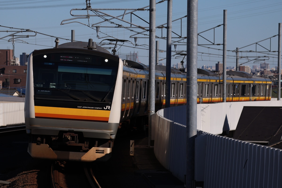 JR東日本  e233系 ナハN18編成