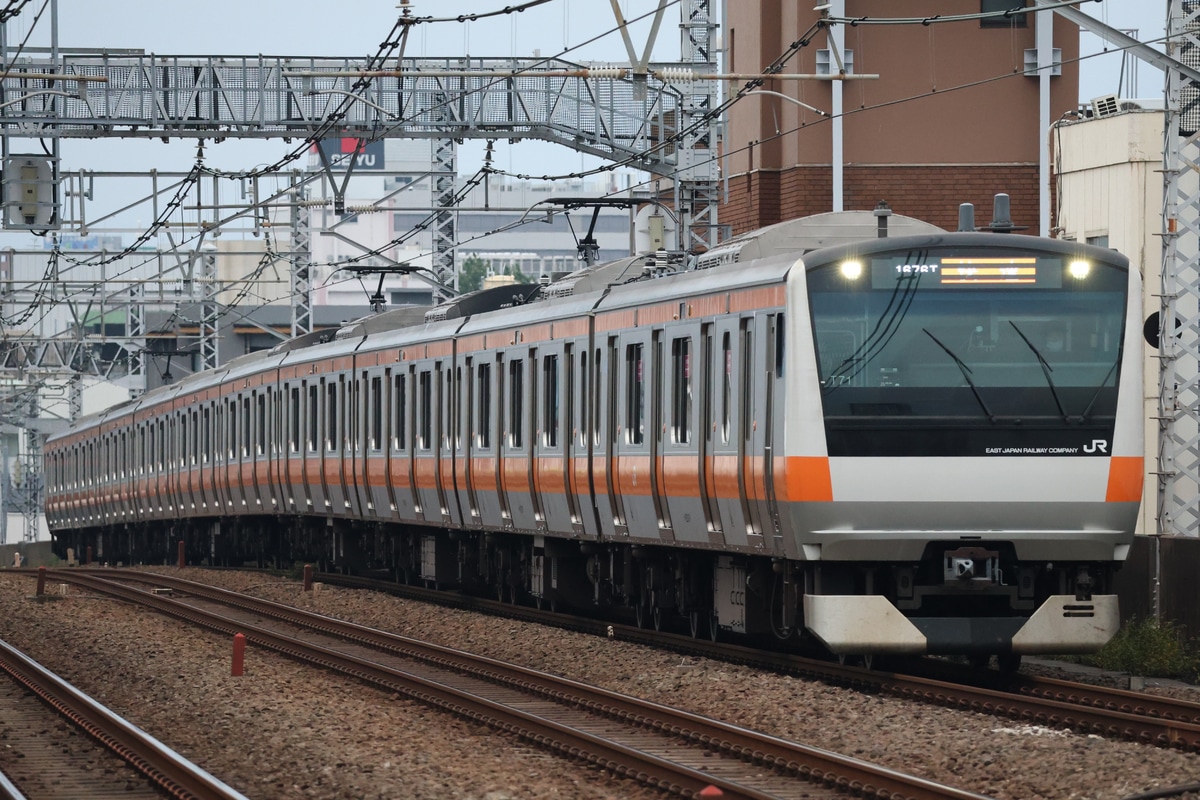 JR東日本 豊田車両センター本区 e233系 トタT71編成