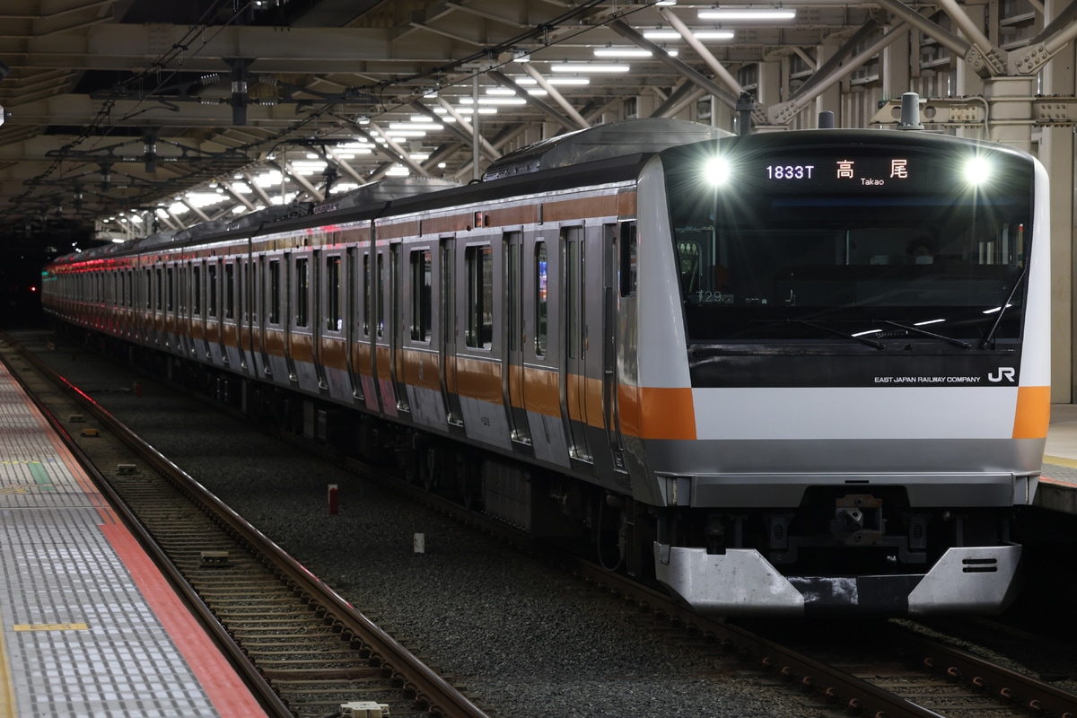 JR東日本 豊田車両センター本区 e233系 トタT29編成