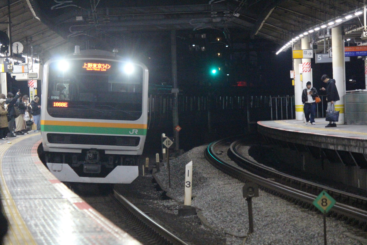 JR東日本 小山車両センター E231系 ヤマU109編成