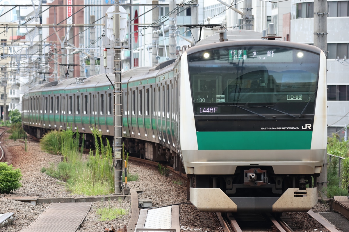 JR東日本 川越車両センター E233系 ハエ130編成