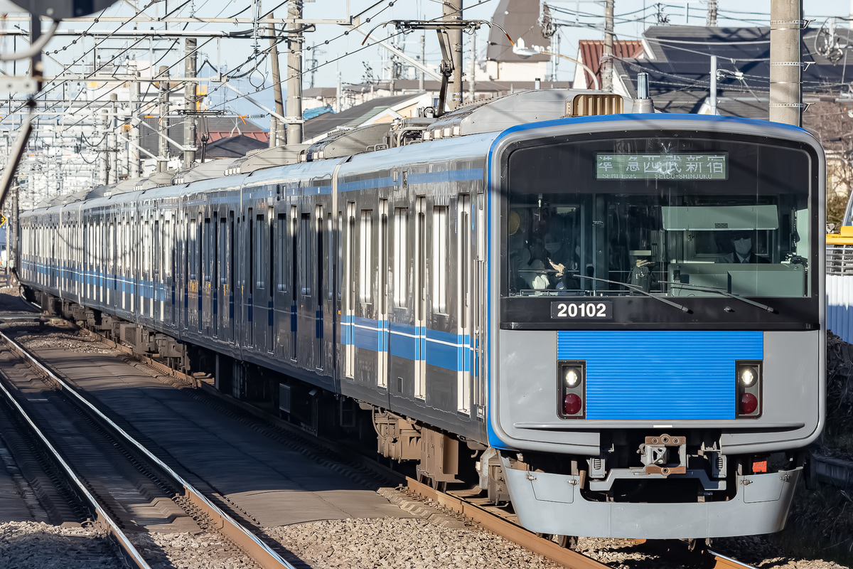 西武鉄道  20000系 20102F