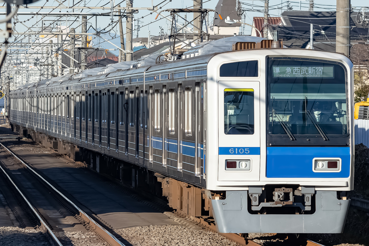 西武鉄道  6000系 6105F