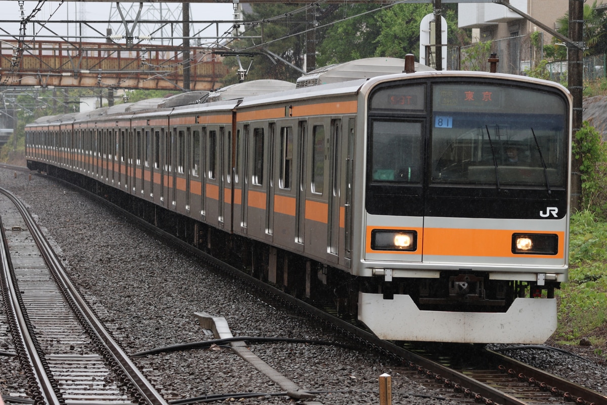 JR東日本 豊田車両センター本区 209系 トタ81編成