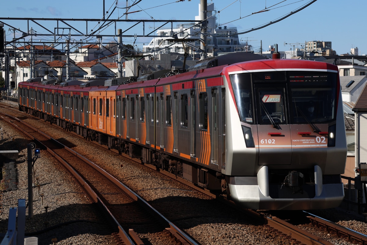 東急電鉄  6000系 6102F