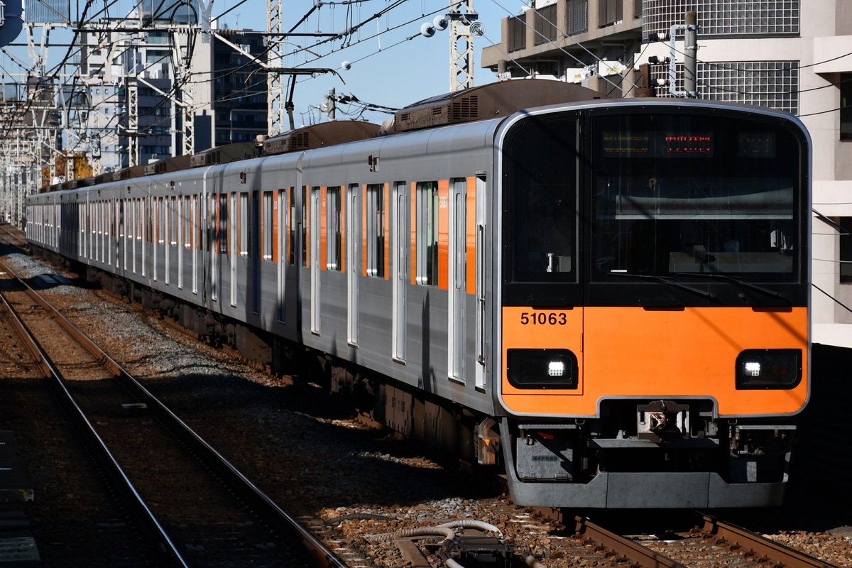 東武鉄道 南栗橋車両管区春日部支所 50050系 51063F