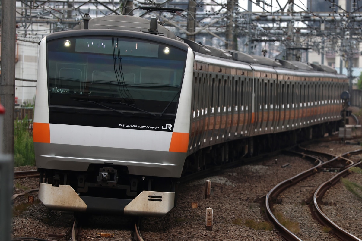 JR東日本 豊田車両センター本区 e233系 トタH49編成