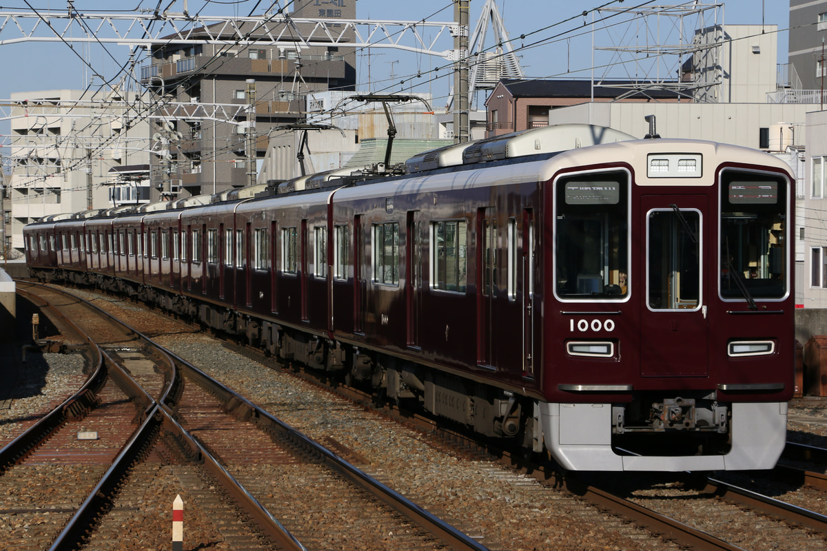 阪急電鉄 西宮車庫 1000系 1000F