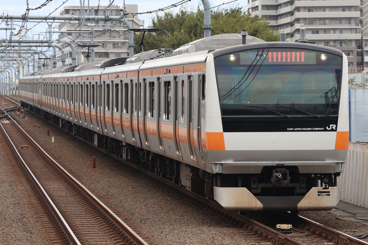 JR東日本 豊田車両センター本区 e233系 トタH56編成