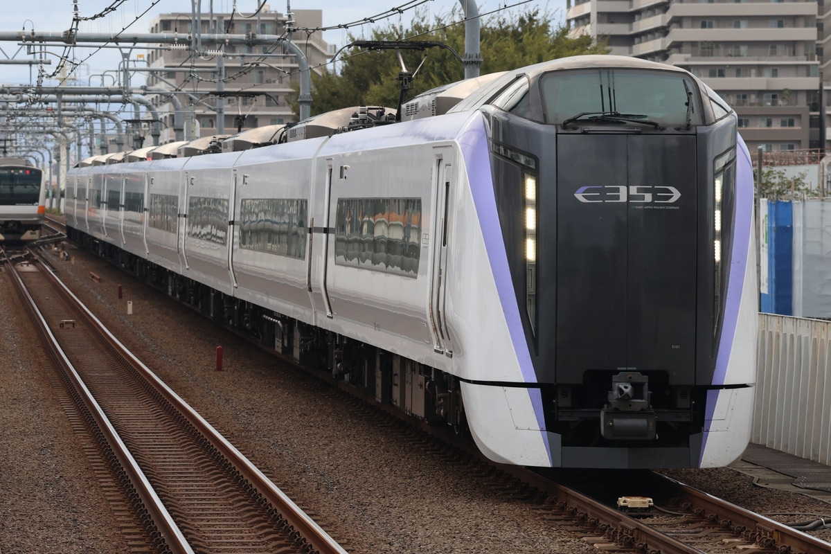 JR東日本 松本車両センター e353系 モトS101編成