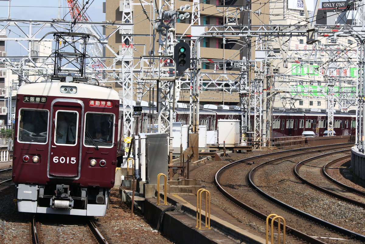 阪急電鉄 平井車庫 6000系 6015F