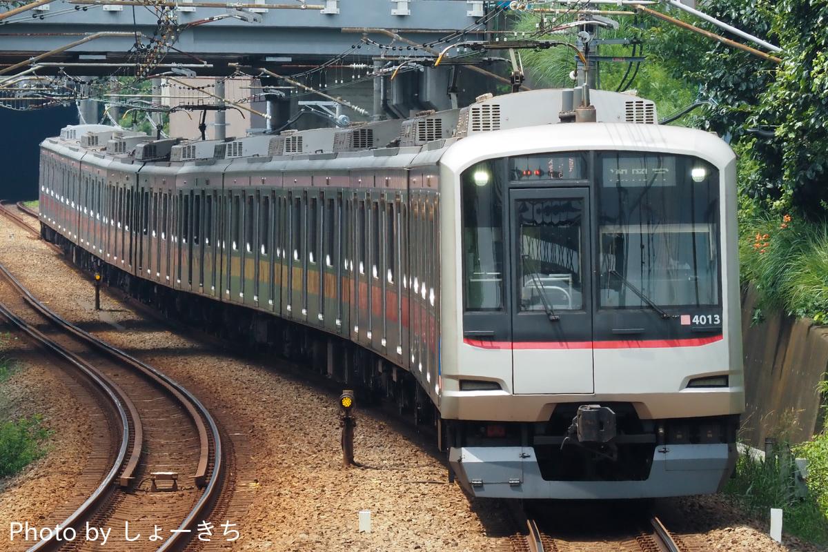 東急電鉄 元住吉検車区 5050系 4113F