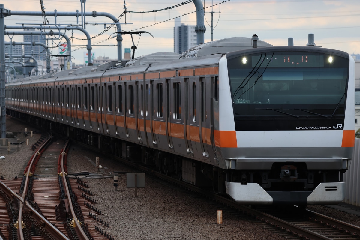 JR東日本 豊田車両センター本区 E233系 トタT29編成