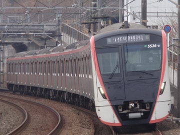 東京都交通局 馬込車両検修場 5500形 5526F