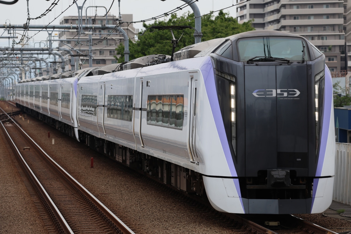 JR東日本 松本車両センター e353系 モトS208編成