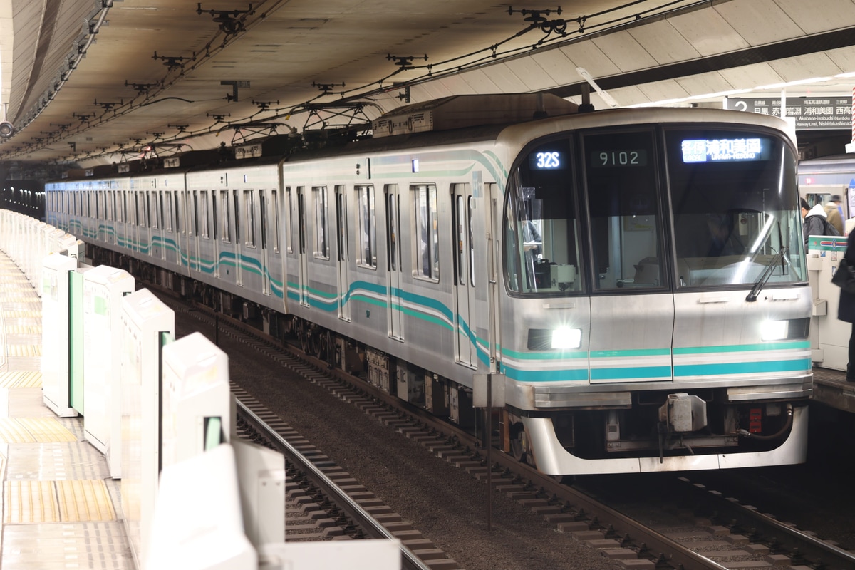 東京メトロ  9000系 9102F