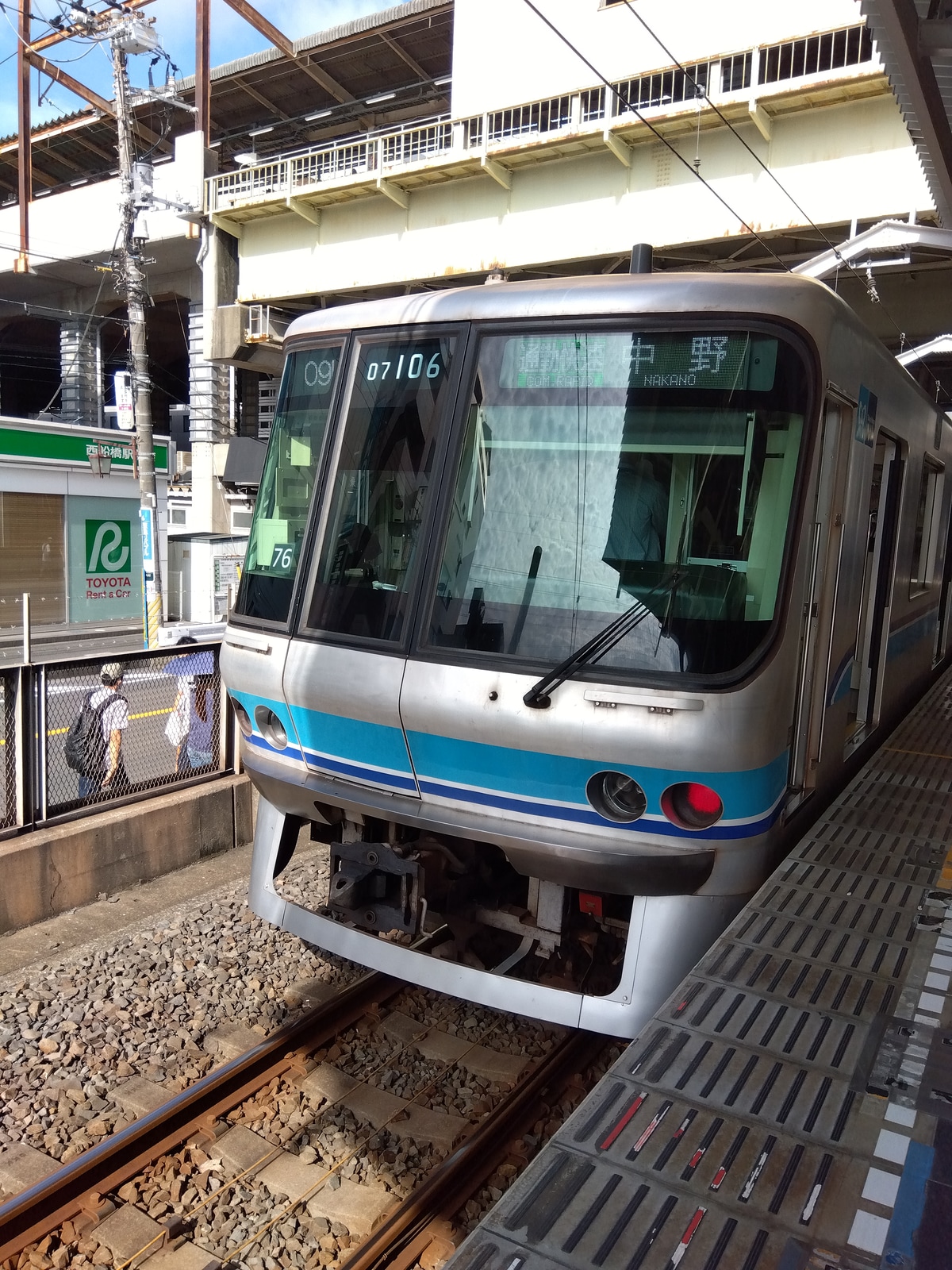 東京メトロ 深川検車区 07系 07-006f