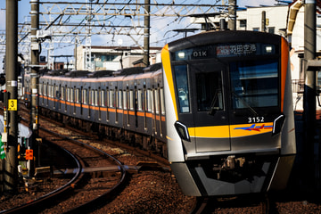 京成電鉄3100形3152fを青砥～京成立石間で撮影した画像