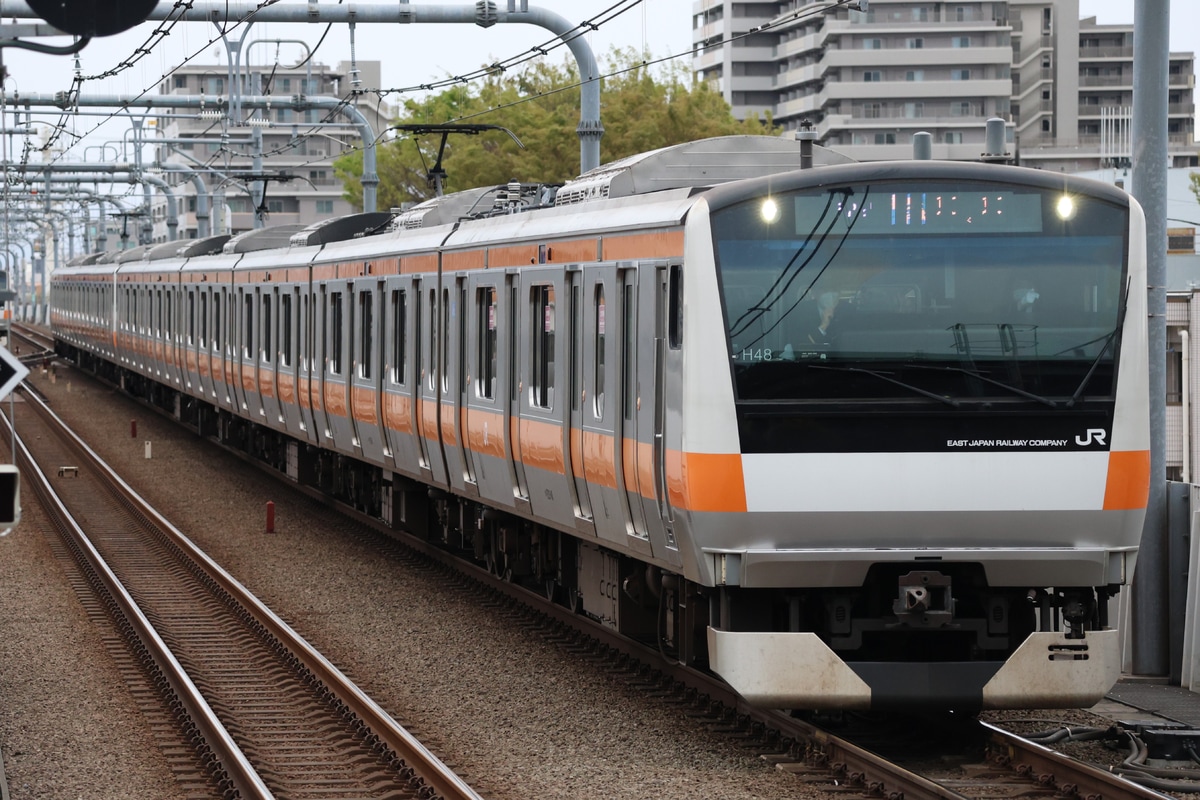 JR東日本 豊田車両センター本区 e233系 トタH48編成