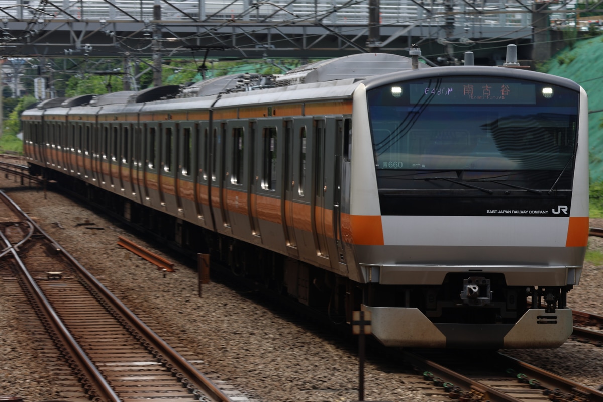 JR東日本 豊田車両センター本区 E233系 トタ青660編成