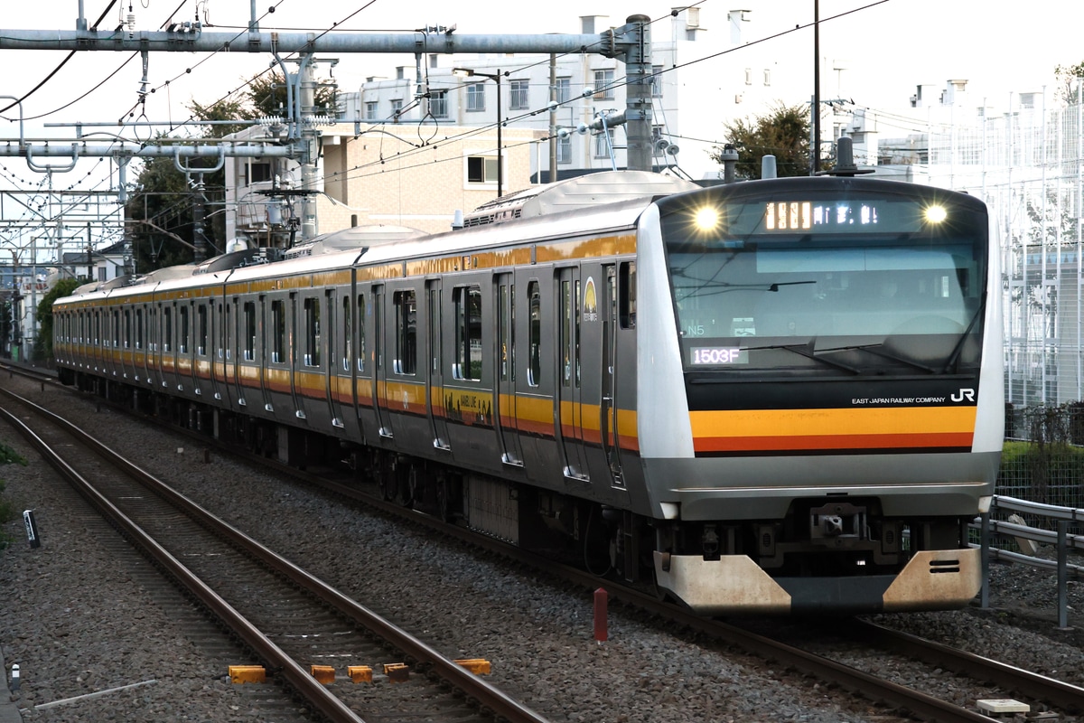 JR東日本 鎌倉車両センター中原支所 E233系 ナハN5編成
