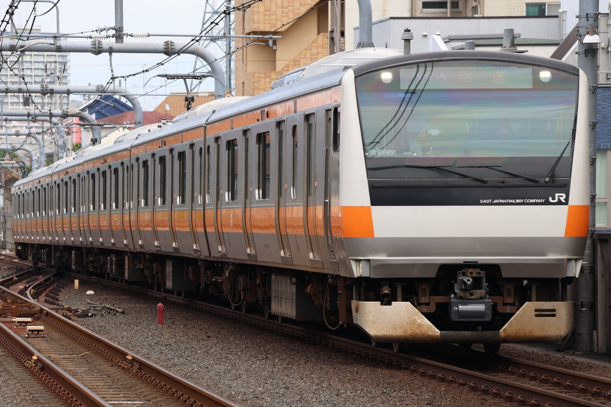 JR東日本 豊田車両センター本区 E233系 トタ青660編成