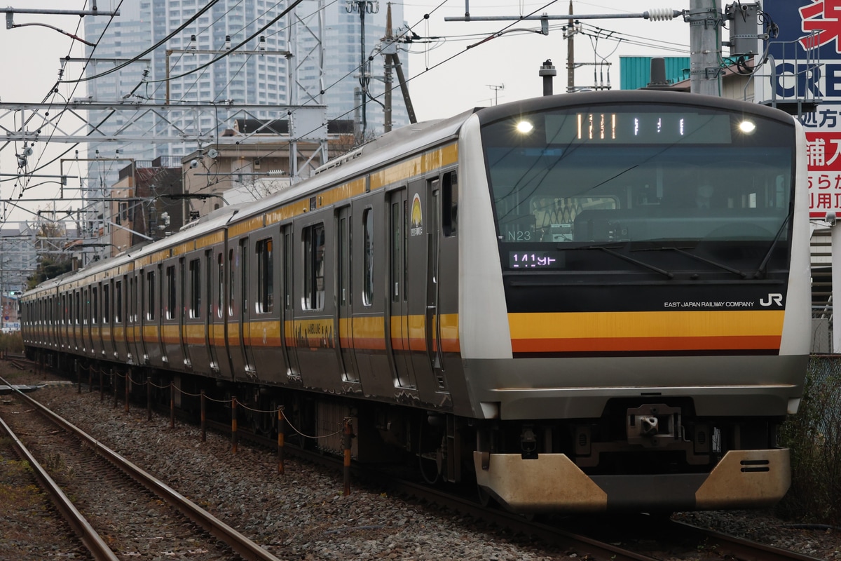JR東日本 鎌倉車両センター中原支所 E233系 ナハN23編成