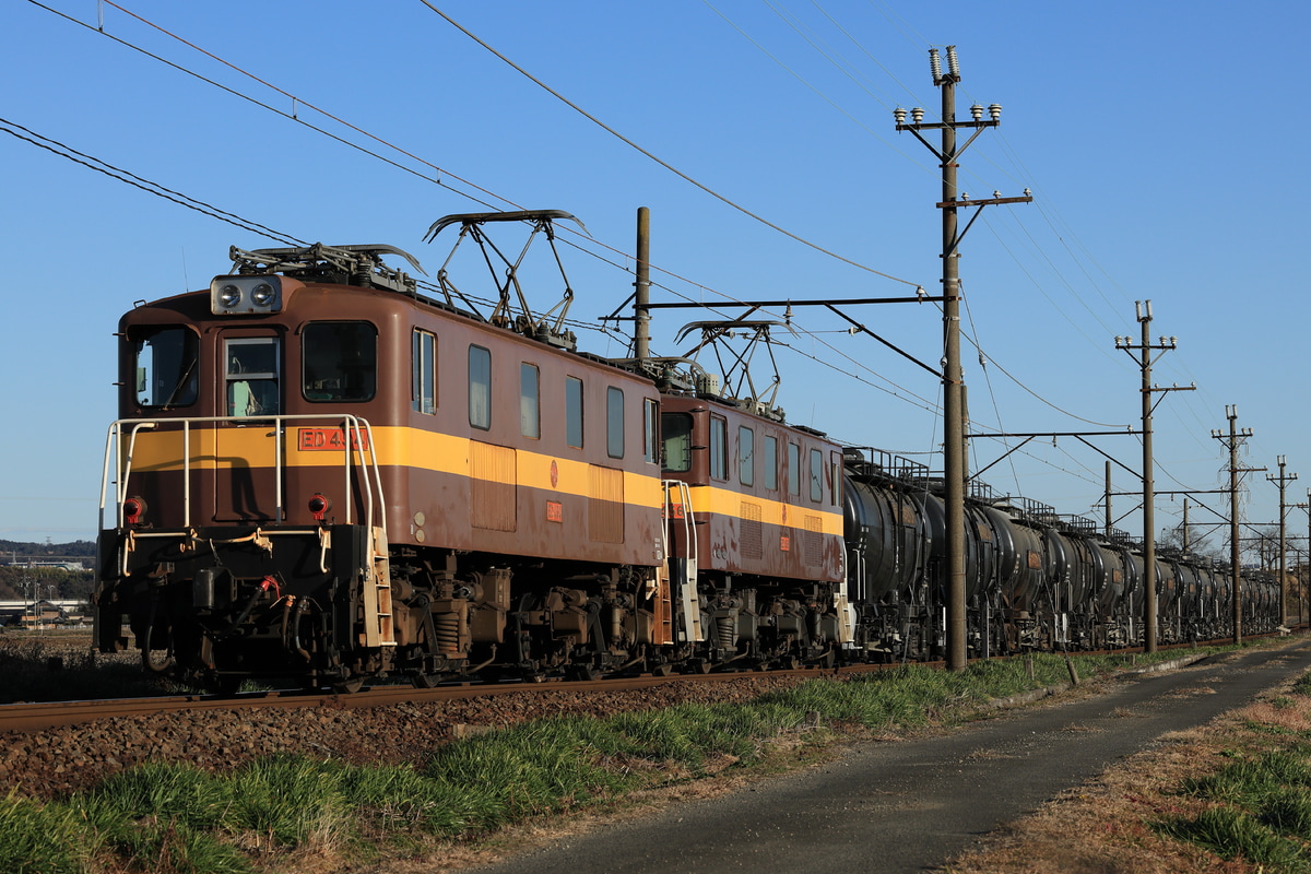 三岐鉄道 保々車両区 ED45形 454