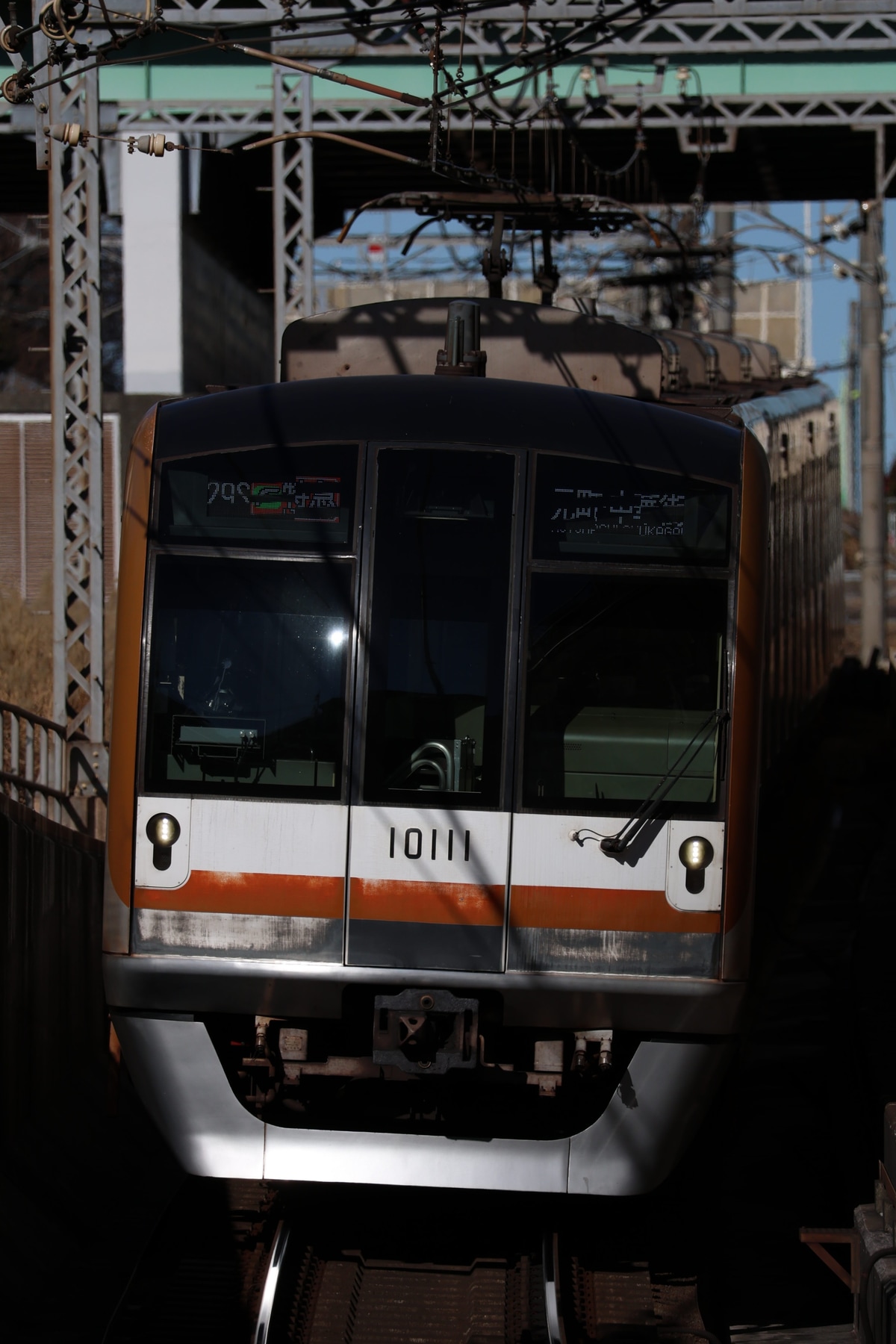 東京メトロ 和光検車区 10000系 10111F