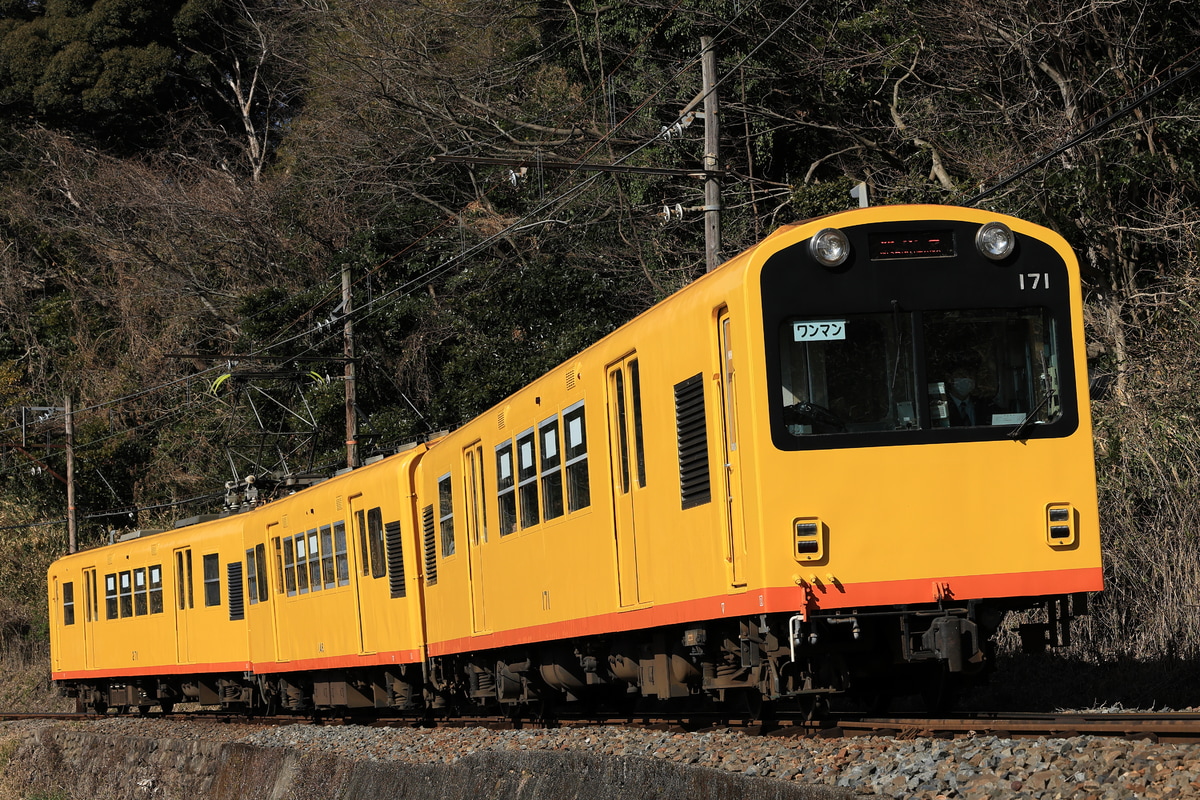 三岐鉄道 北大社車庫 270系 K71