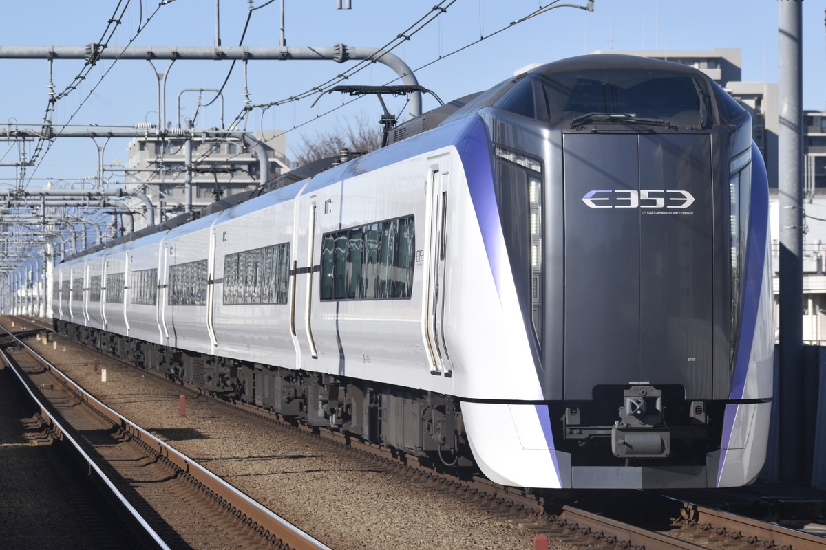 JR東日本 松本車両センター E353系 モトS118編成