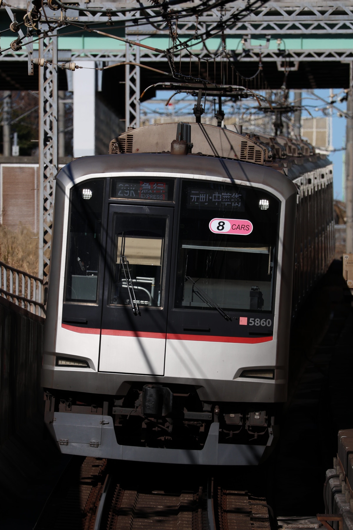 東急電鉄 元住吉検車区 5050系 5160F