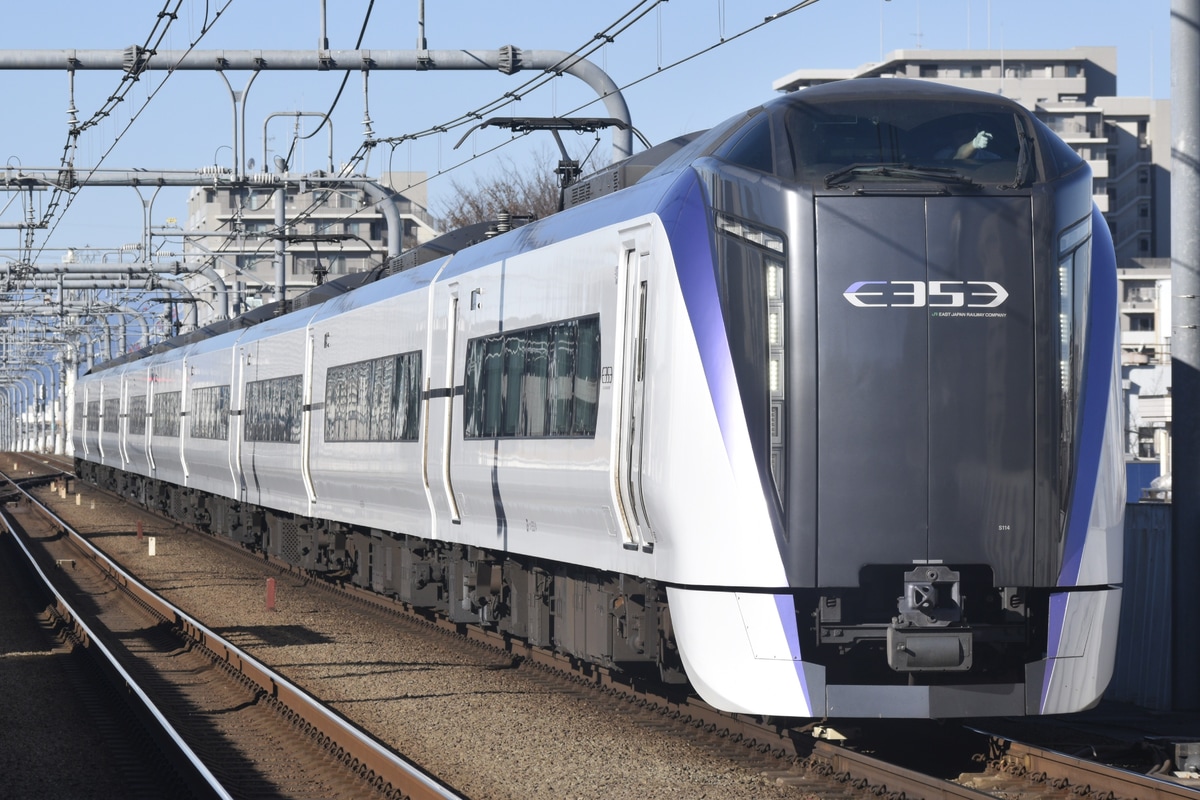 JR東日本 松本車両センター E353系 モトS114編成