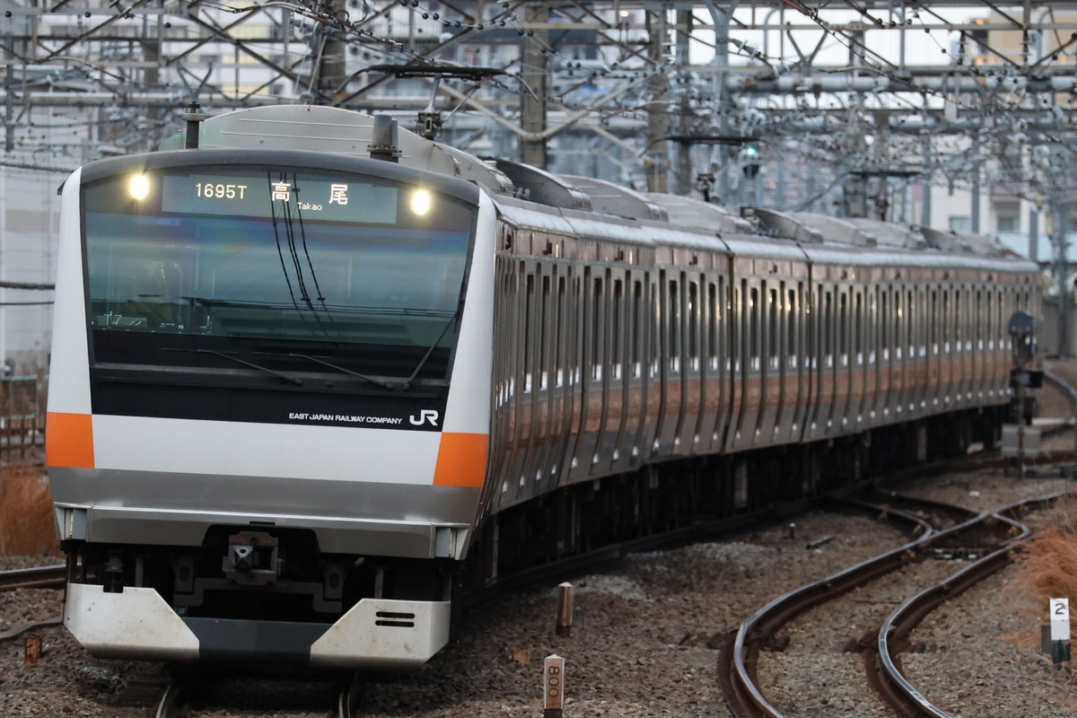 JR東日本 豊田車両センター本区 E233系 トタT7編成