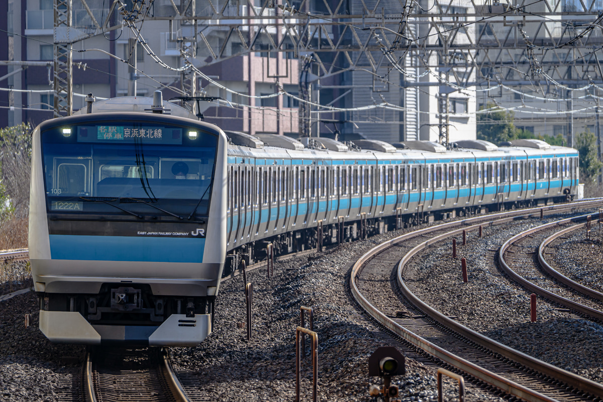 JR東日本 さいたま車両センター E233系 サイ103編成