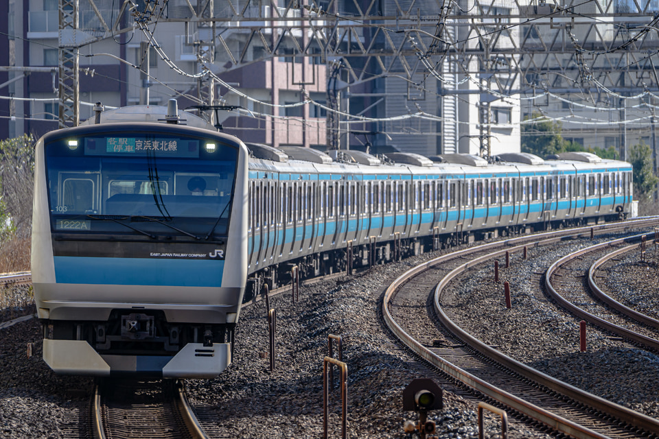 JR東E233系サイ103編成<br class="br-sp" />(ウラ103編成)の写真