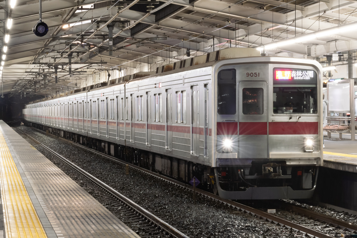 東武鉄道 森林公園検修区 9050型 9151F