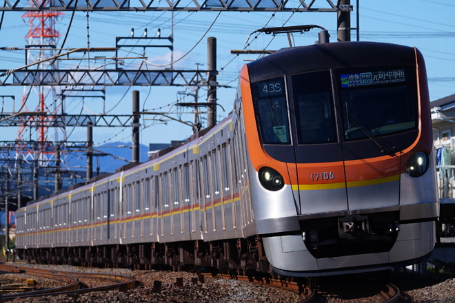 和光検車区17000系06編成を霞ヶ関～川越市間で撮影した写真