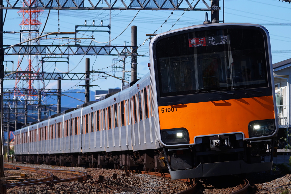 東武鉄道 森林公園検修区 50000型 51001F