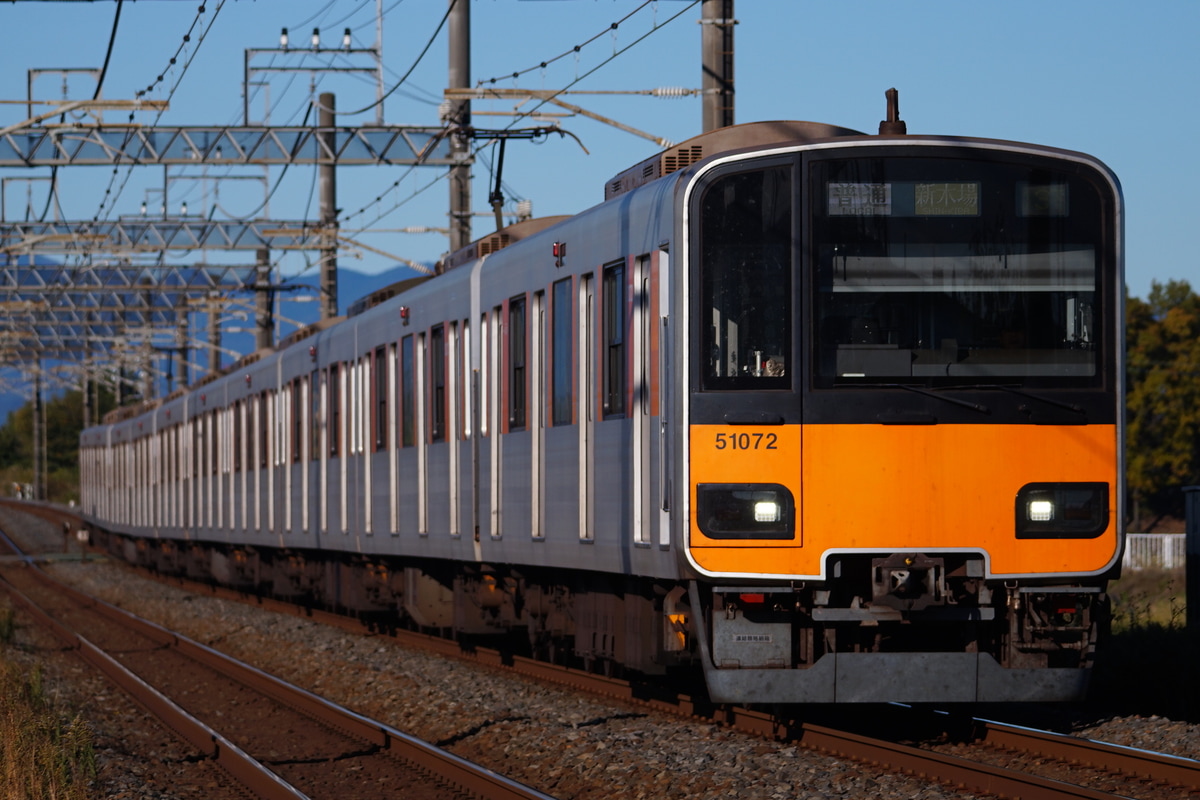 東武鉄道 森林公園検修区 50070型 51072F