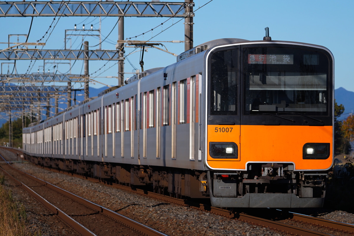 東武鉄道 森林公園検修区 50000型 51007F