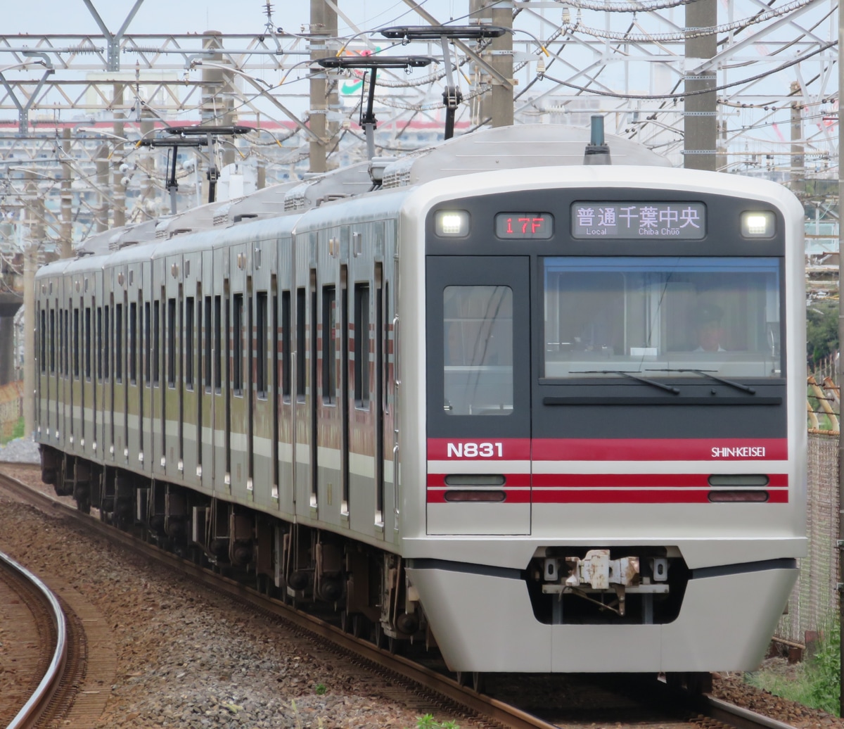 新京成電鉄 くぬぎ山車両基地 N800形 N838編成