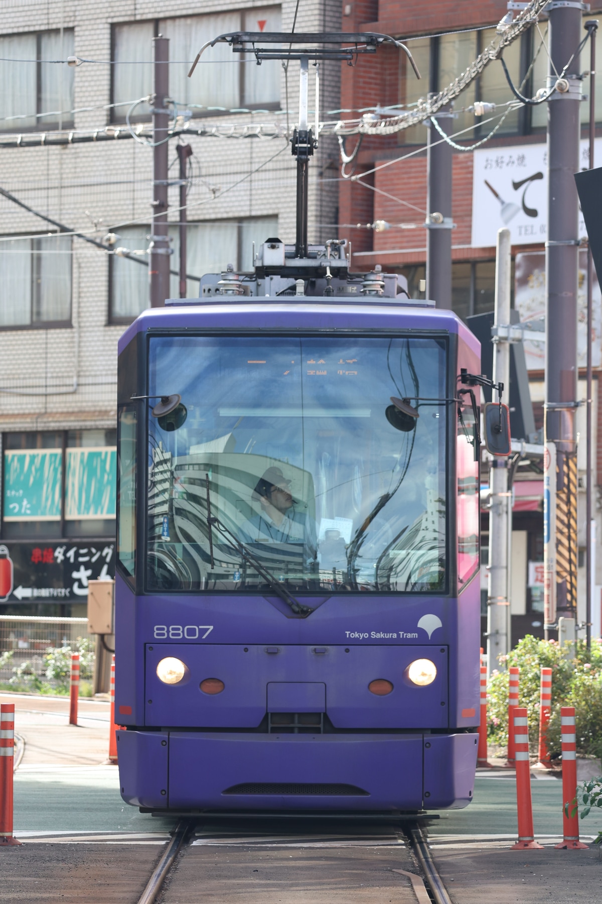 東京都交通局 荒川車両検修所 8800形 8807