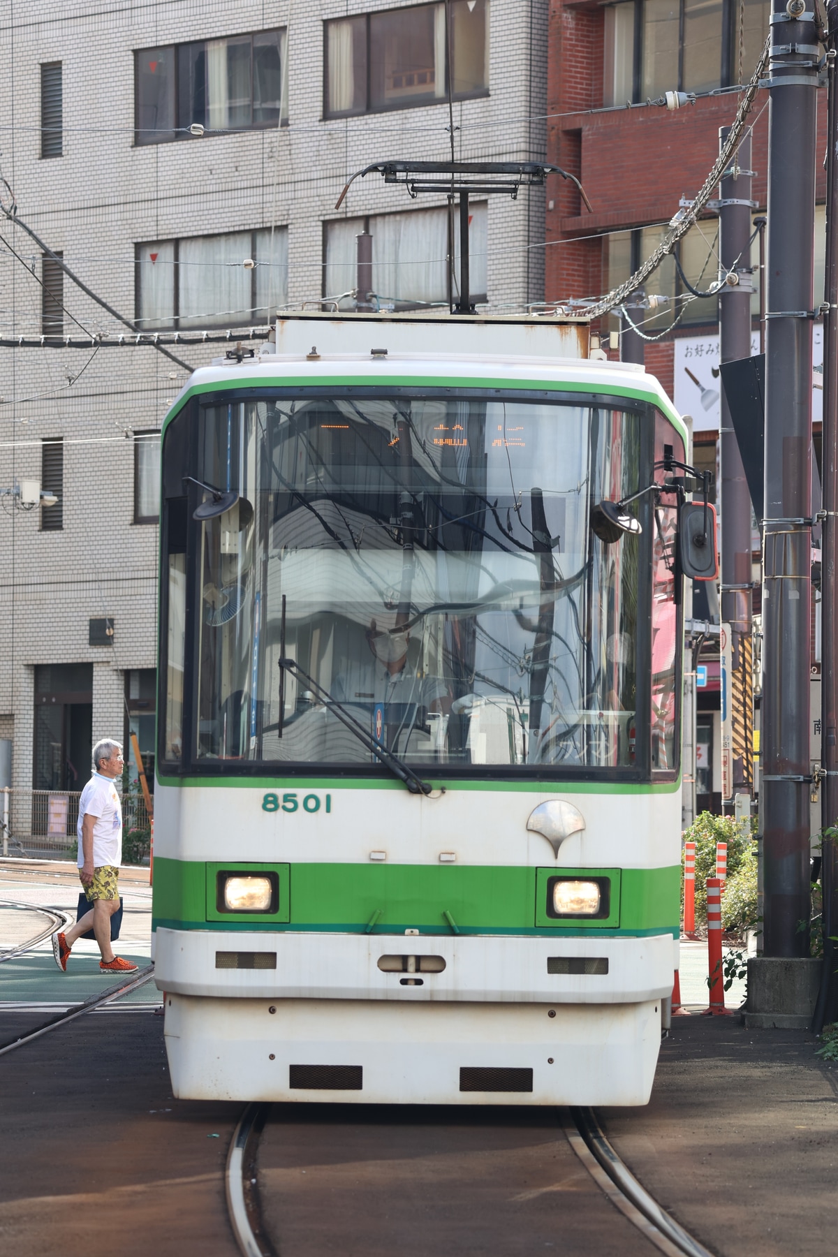 東京都交通局 荒川車両検修所 8500形 8501