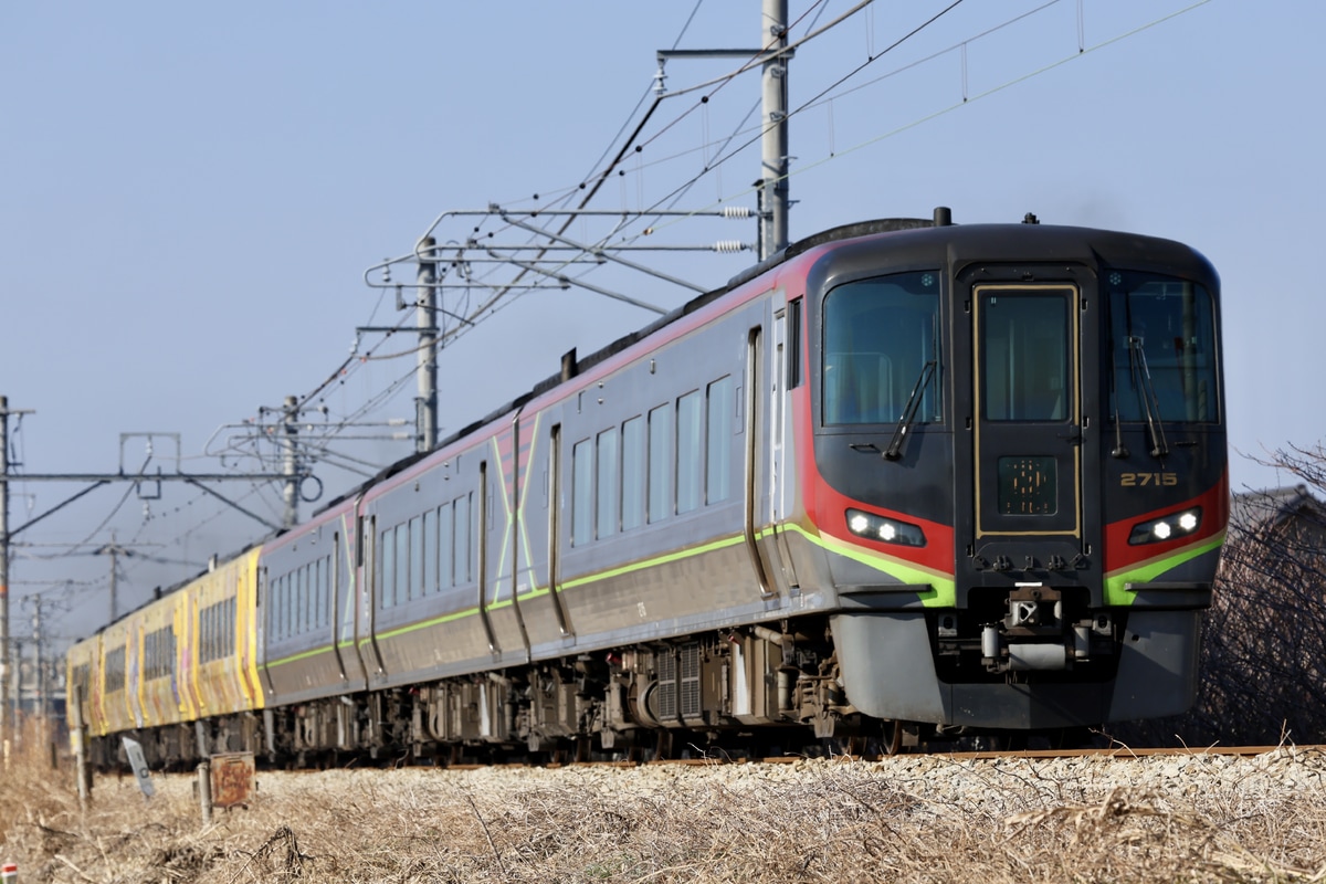 JR四国 高知運転所 2700系 2715