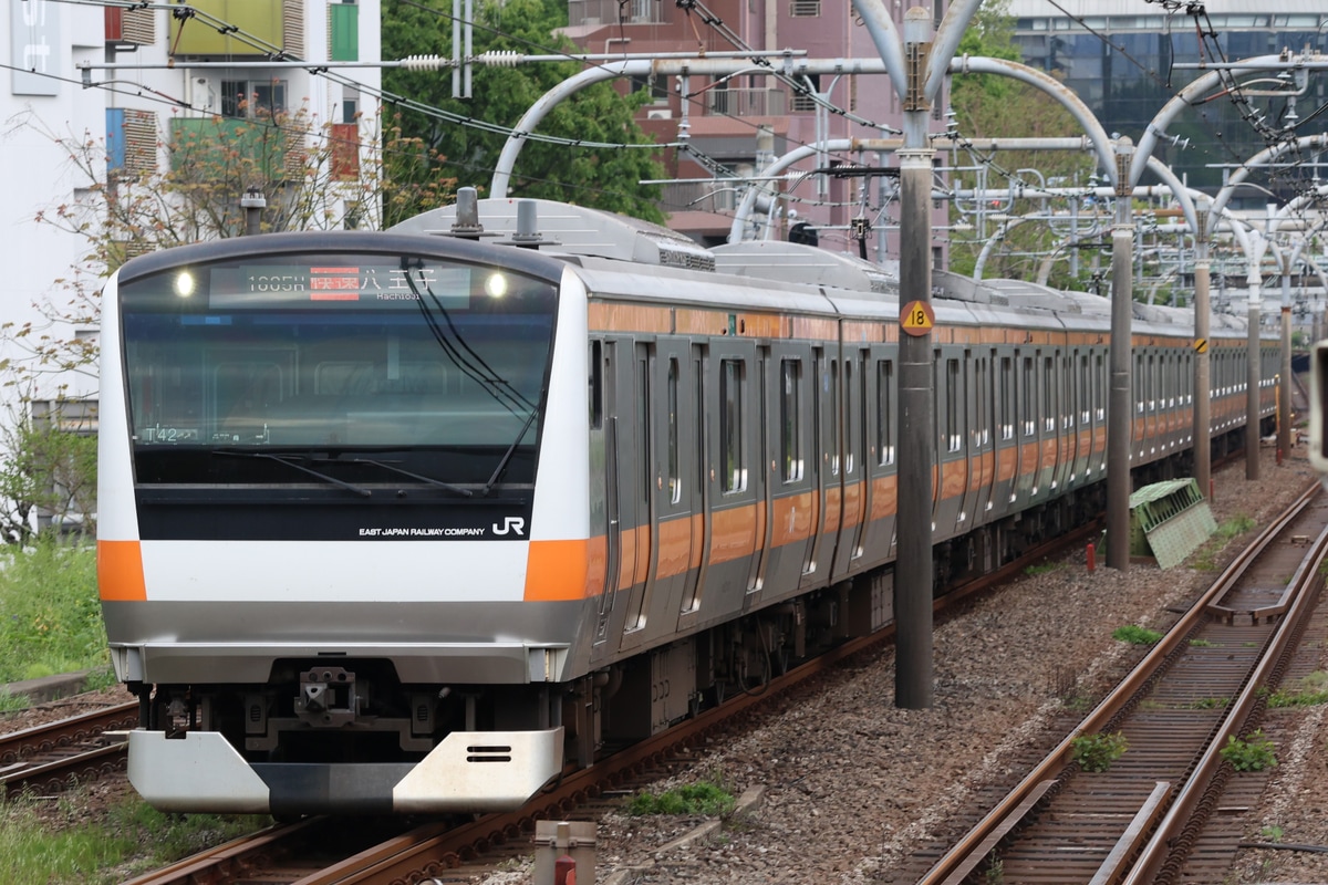 JR東日本 豊田車両センター本区 E233系 トタT42編成