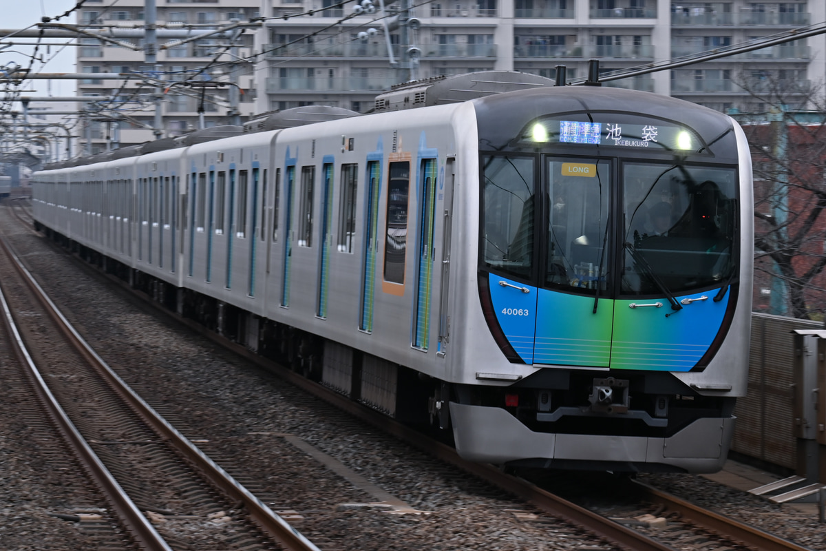 西武鉄道 武蔵丘車両検修場 40050系 40163F